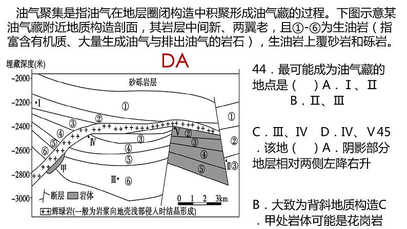 090地质构造与构造地貌2023届高三地理一轮总复习第五部分自然地理之地表形态课件PPT第8页
