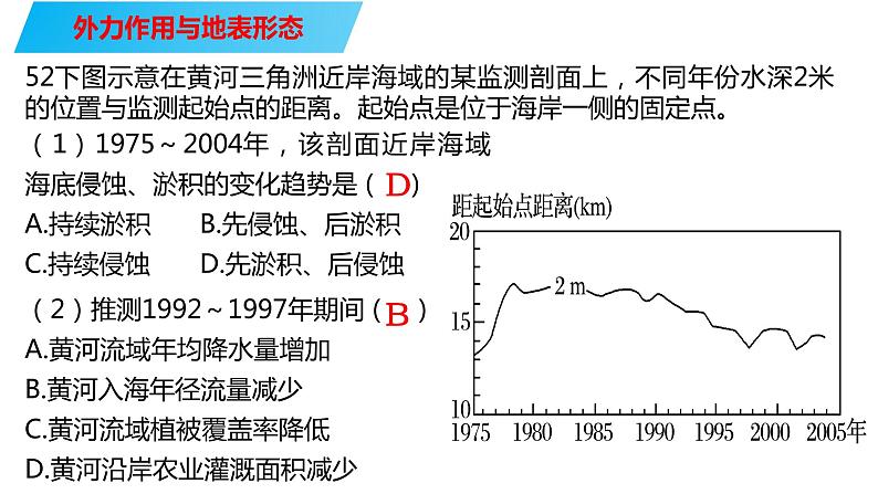 091流水地貌2023届高三地理一轮总复习第五部分自然地理之地表形态课件PPT03