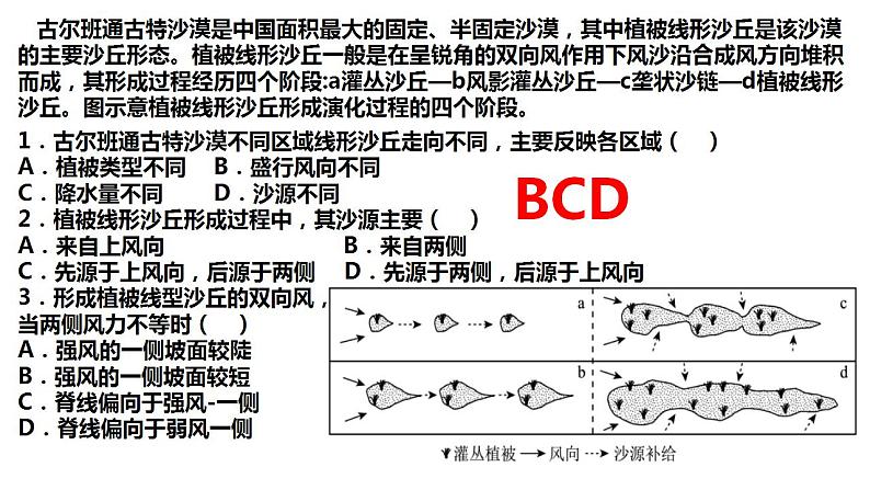 092风力地貌2023届高三地理一轮总复习第五部分自然地理之地表形态课件PPT第3页