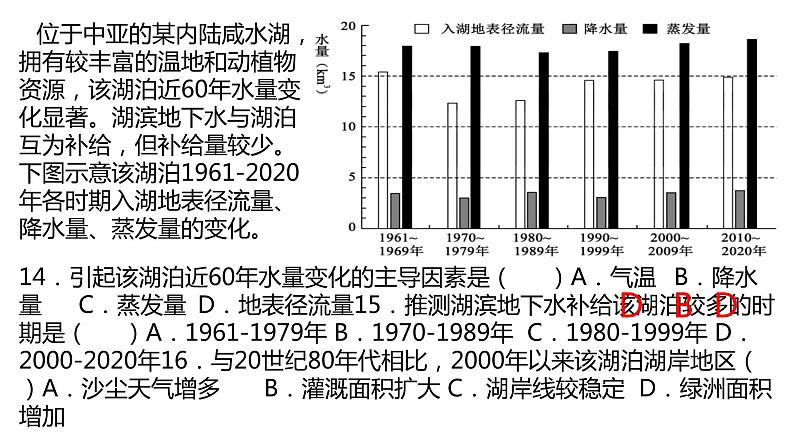 095水循环2023届高三地理一轮总复习第五部分自然地理之地球上的水课件PPT05