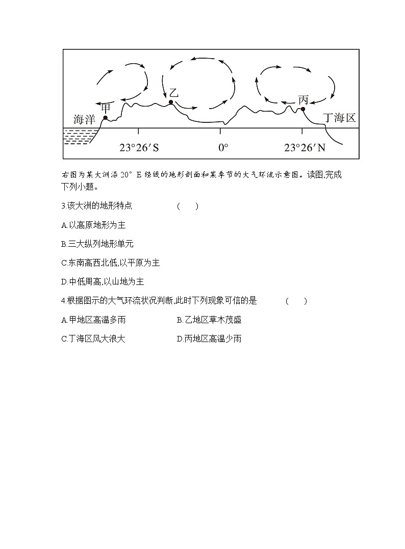 广东省2020年普通高中学业水平测试地理模拟测试题（一） （解析版）02