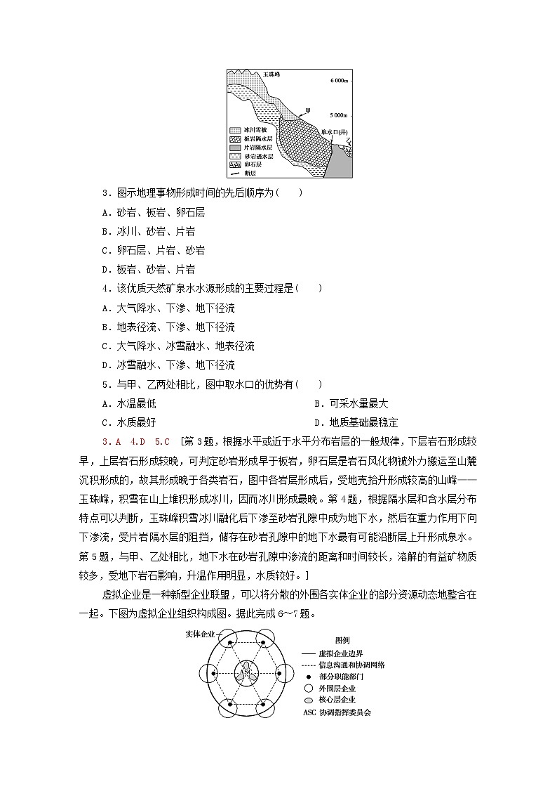 山东省2021年普通高中学业水平等级考试全真模拟卷 地理试题06 解析版02