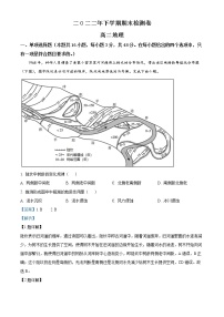 2023岳阳平江县高二上学期期末考试地理含解析