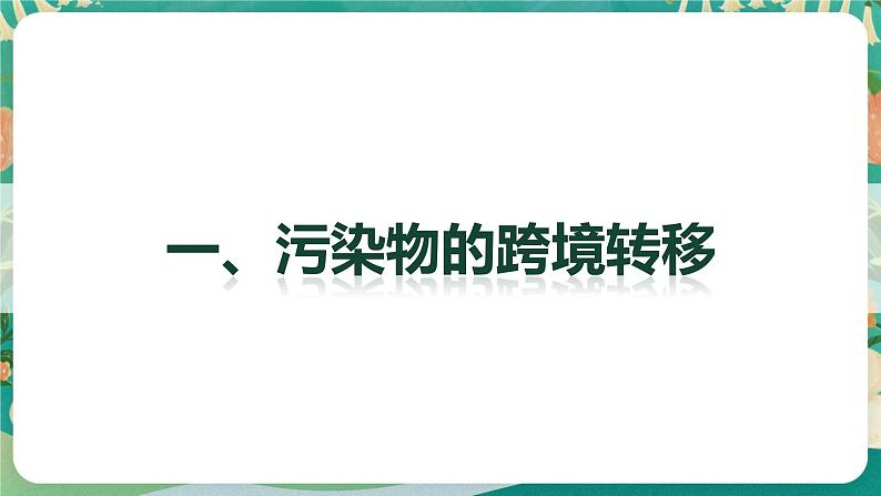 2.3污染物跨境转移与环境安全课件03