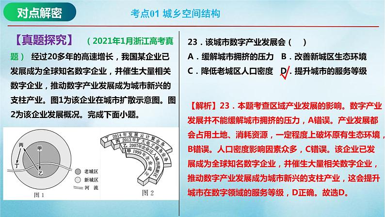 2023届高考地理二轮复习专题08城市专题课件第8页