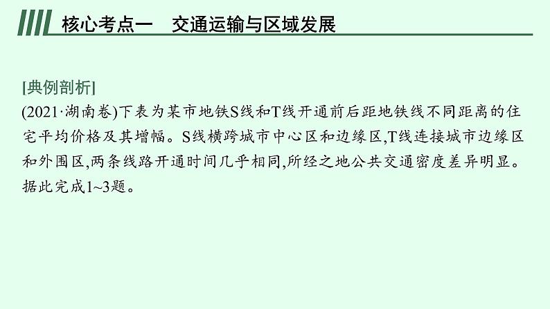 2023届高考地理二轮总复习专题9交通运输与国家发展战略课件06