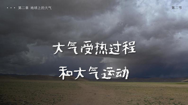 2.2大气受热过程和大气运动（教学课件）高一地理同步备课系列（人教版2019必修第一册）01