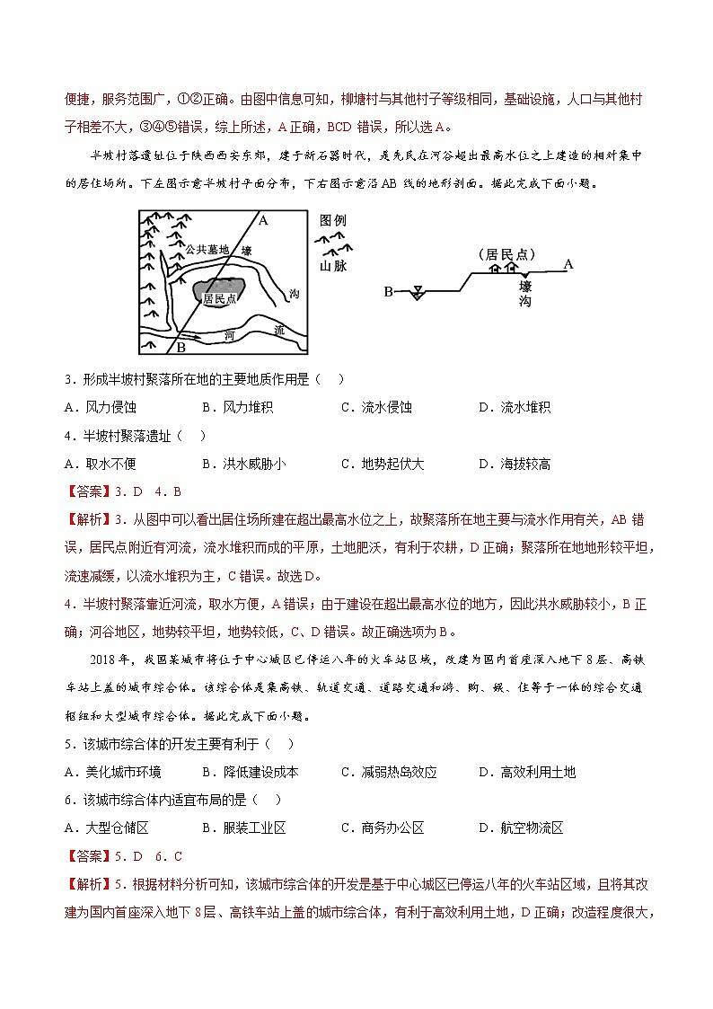 2.1 城乡内部空间结构（课件+同步练习）精编高一地理同步备课系列（鲁教版2019必修第二册）02