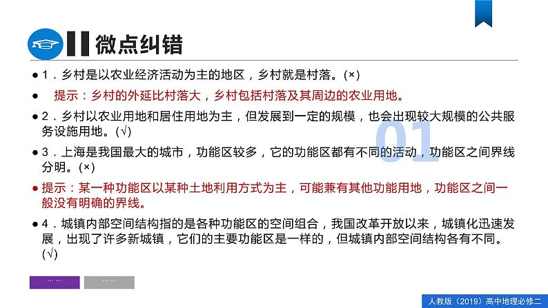 第二章 乡村和城镇（单元复习课件）精编高一地理同步备课系列第7页