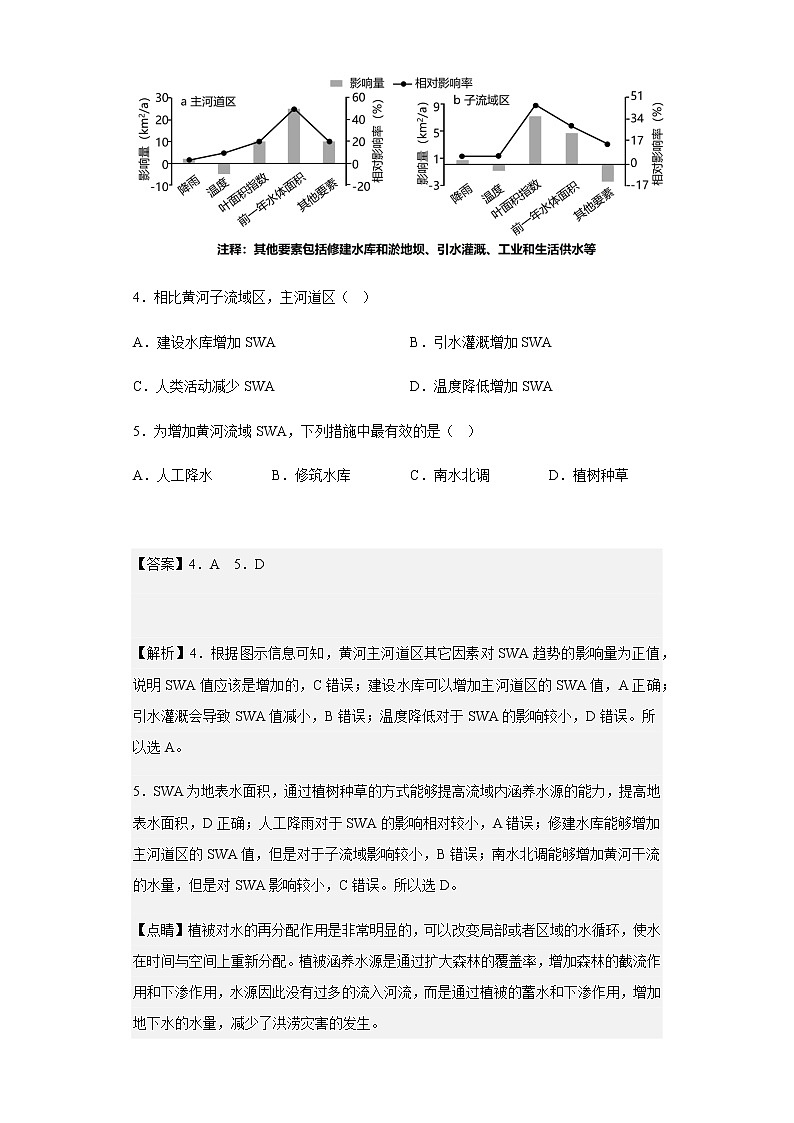 2022-2023学年辽宁省大连市高三上学期期末地理试题 含解析03