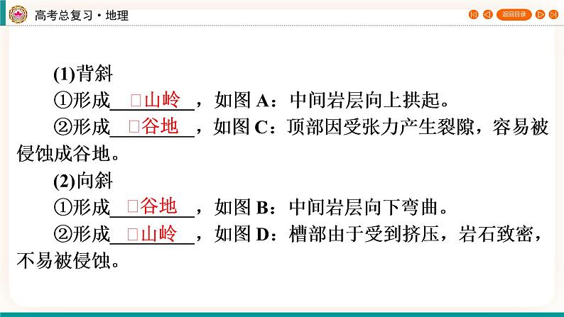 第1编第5章第16讲 构造地貌的形成 课件PPT+练习-新教材+新高考地理一轮复习05