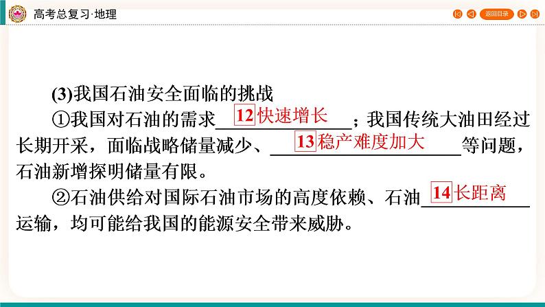 第4编第17章第43讲 中国的能源安全和粮食安全 课件PPT+练习-新教材+新高考地理一轮复习06