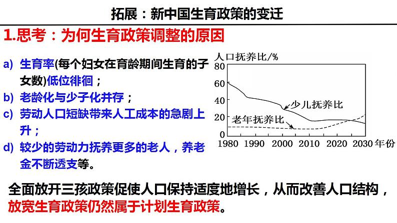 2023年高中地理人教版必修第二册1.3人口增长与人口容量 课件+教案+练习含解析06