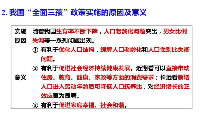 2023年高中地理人教版必修第二册1.3人口增长与人口容量 课件+教案+练习含解析07