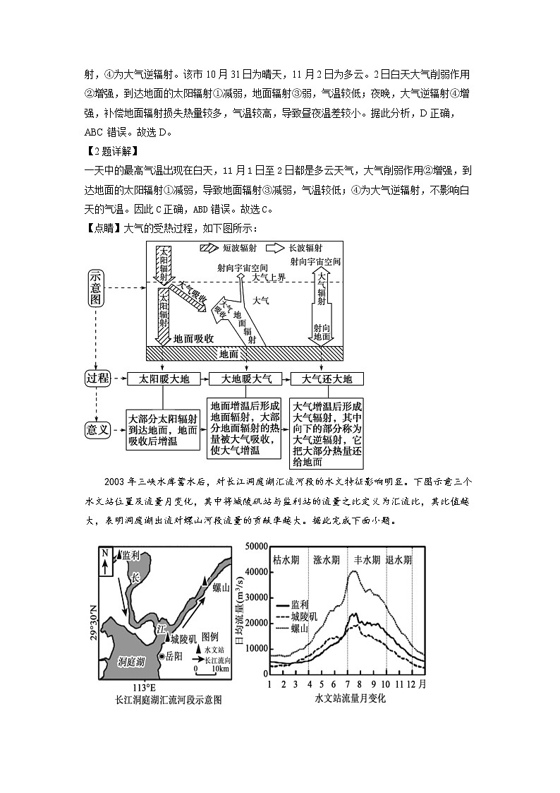 2022-2023学年湖南省衡阳市第八中学高二上学期期末地理试题（解析版）02