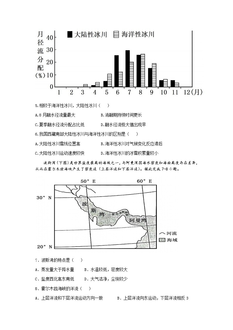 2022-2023学年辽宁省兴城市高级中学高二上学期期末（线上）地理试题 Word版第2页
