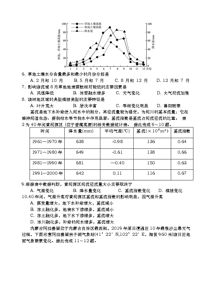 湖南省长沙市长沙县一中、实验中学2022-2023学年高二上学期期末统考检测地理试卷(含答案)第2页