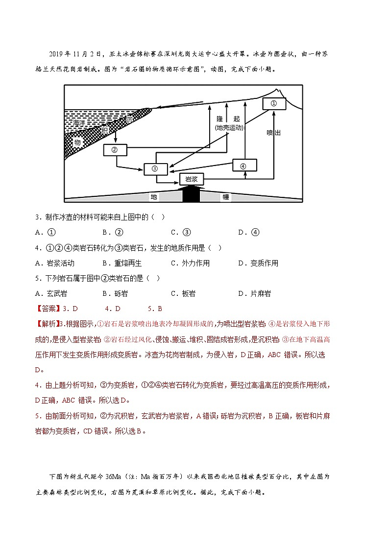 2023年高考第一次模拟考试卷：地理（北京A卷）（全解全析）02