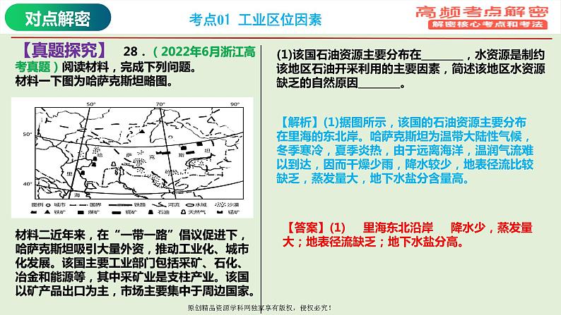 专题10+工业专题（课件）——【高考二轮复习】2023年高考地理全面复习汇编（浙江专用）第5页