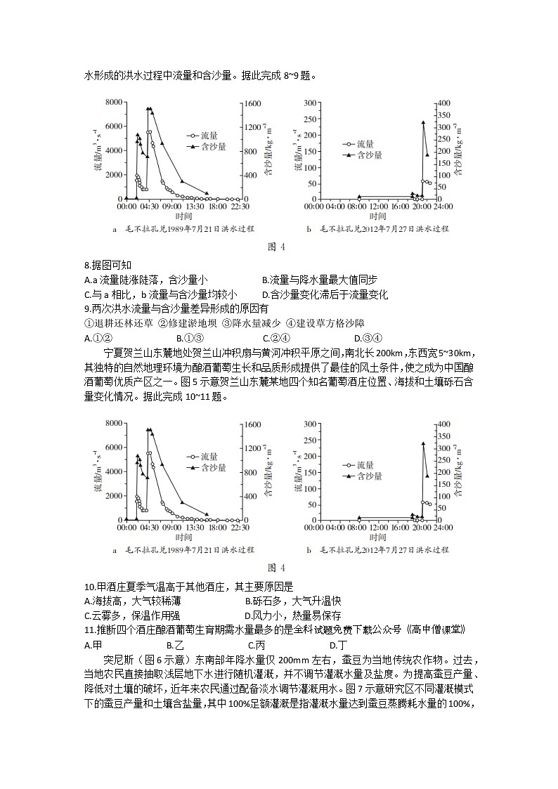 2023临沂高三下学期一模考试（2月）地理含答案03