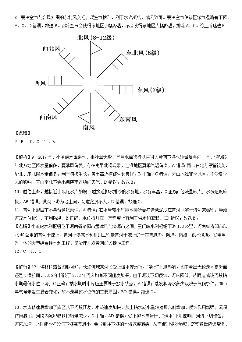 2023届辽宁省沈阳市东北育才学校高三二模地理试题02