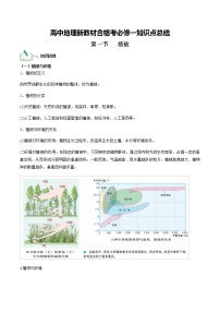 第五单元 植被与土壤（必备知识点）-高中地理学业水平考试必备考点归纳与测试（人教版）