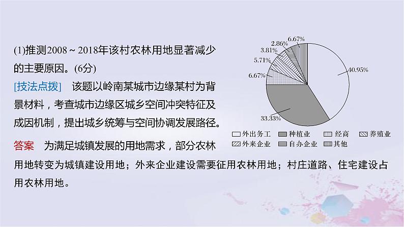 2023届高考地理二轮专题复习题型攻略原因措施类课件第6页