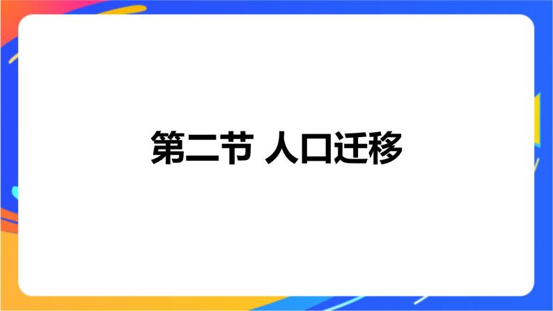 1.2 人口迁移 同步课件+教学设计+视频素材+课时训练01