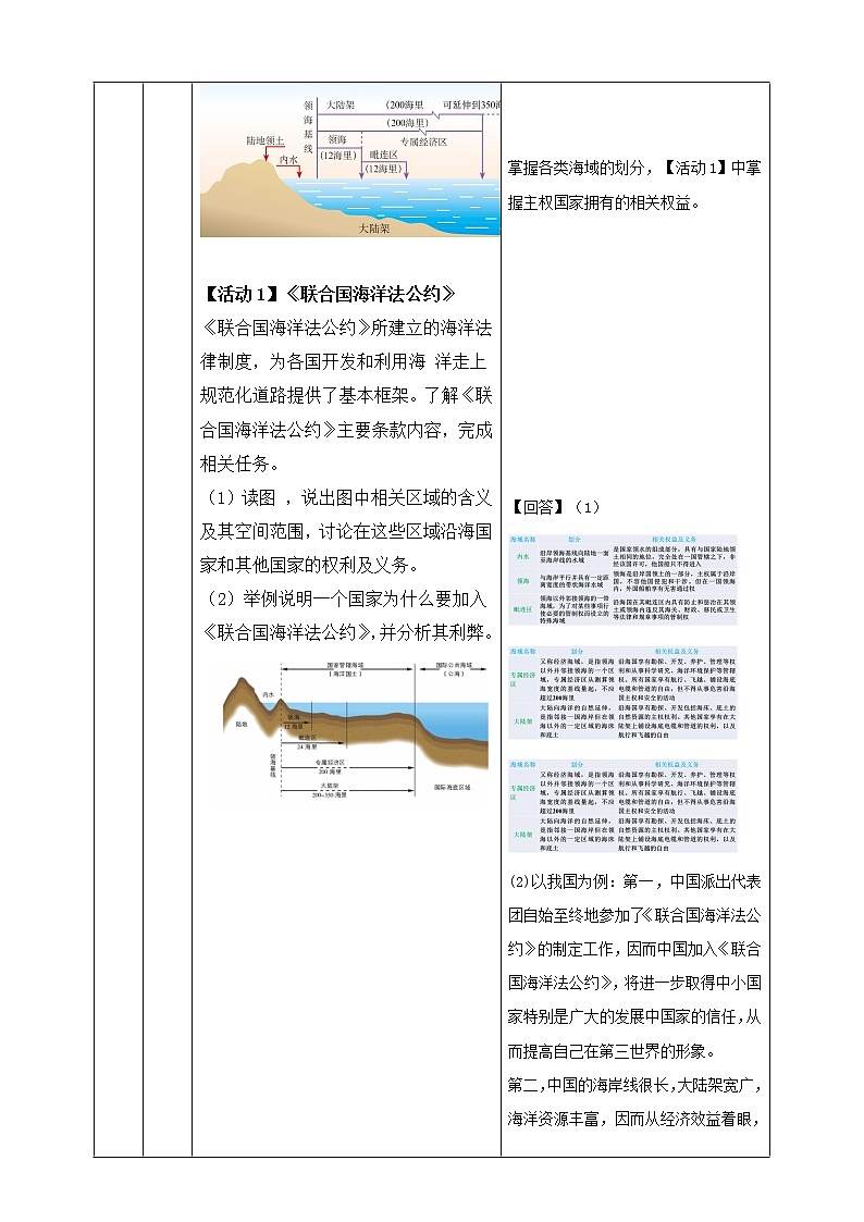 4.3 海洋权益与我国海洋发展战略 同步课件+教学设计+视频素材+课时训练03