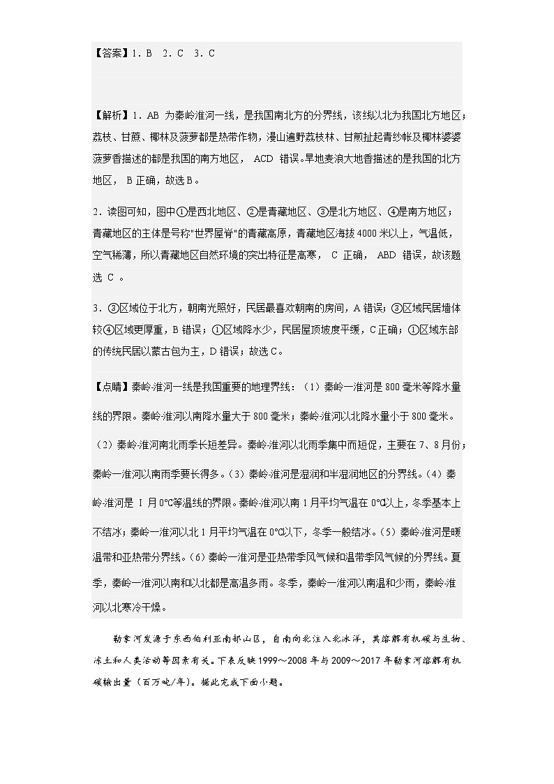 2022-2023学年河南省南阳市第二中学校高二上学期12月月考地理试题含解析02