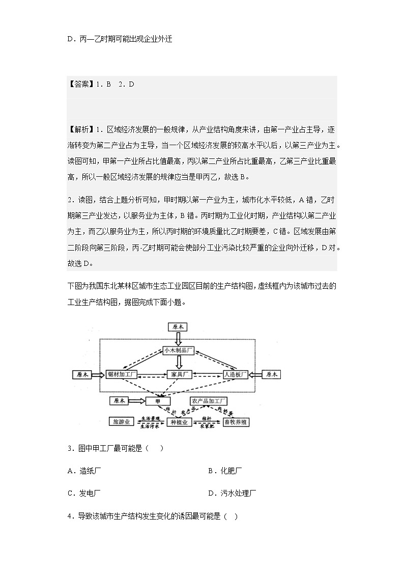 2022-2023学年河南省新密市实验高级中学高二上学期第七次段考地理试题含解析第2页