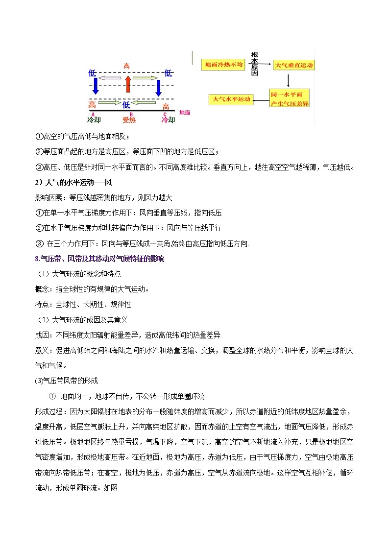 高考地理一轮复习讲与练专题05大气运动（教师版）第3页