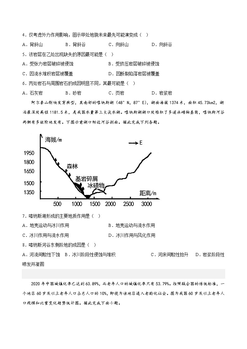 26成因分析类——【备考2023】高考地理小题集训（新高考专用）（原卷版）第2页