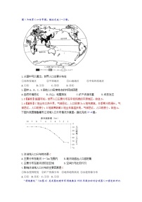 2023重庆市万州二中高一下学期3月第一次月考试题地理PDF版含答案（可编辑）