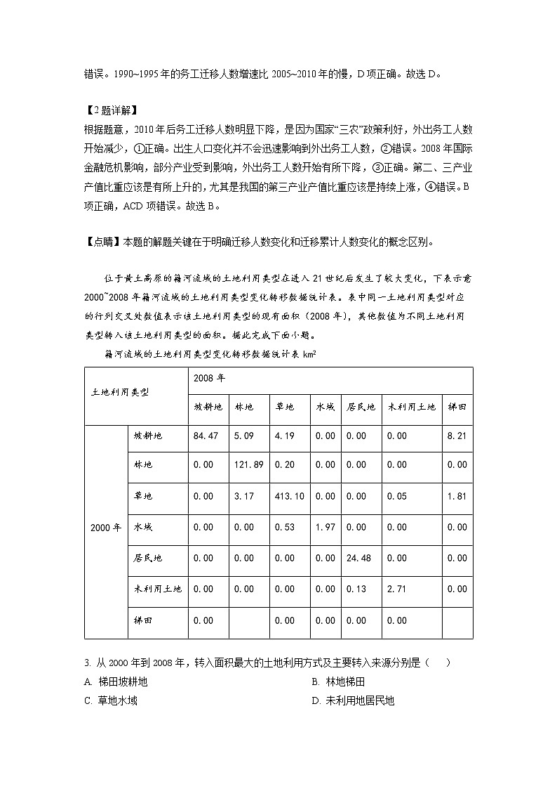 湖南省长沙市长郡中学2022-2023学年高二下学期第一次月考地理试题 Word版含解析第2页