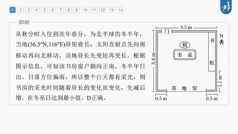 新人教版高考地理一轮复习课件  第1部分 第2章 第3讲 真题专练06