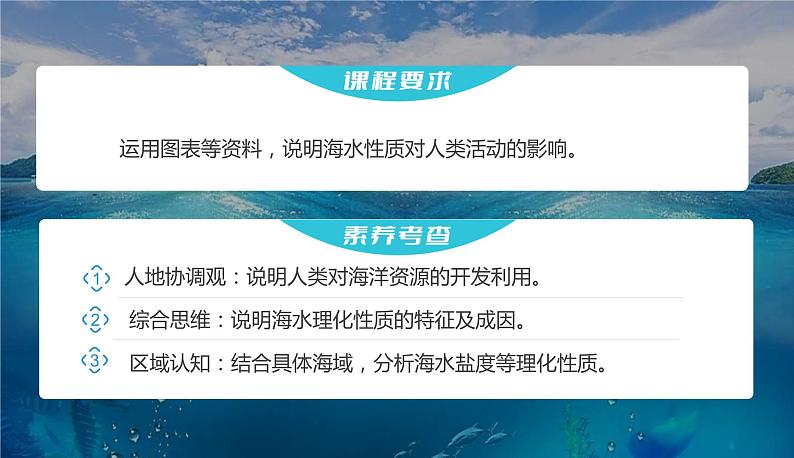 新人教版高考地理一轮复习课件  第1部分 第4章 课时24 海水的性质04