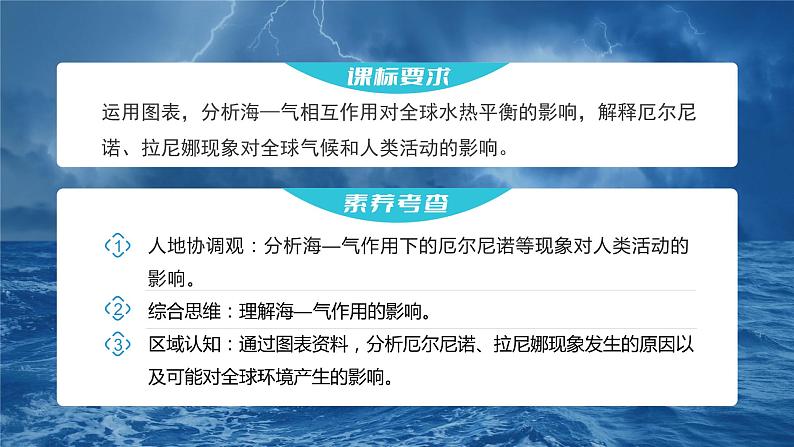 新人教版高考地理一轮复习课件  第1部分 第4章 课时27 海-气相互作用04