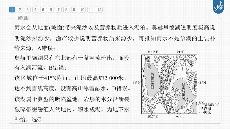 新人教版高考地理一轮复习课件  第1部分 第4章 真题专练06