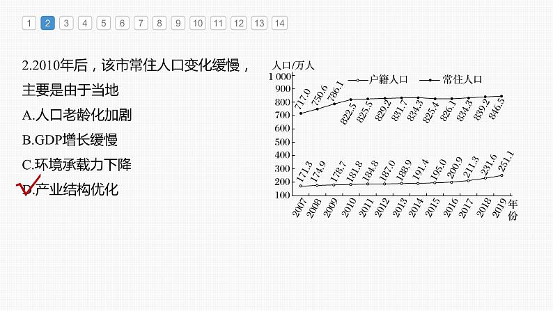 新人教版高考地理一轮复习课件  第2部分 第1章 真题专练08