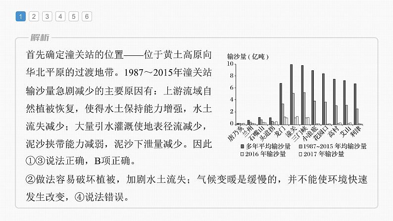 新人教版高考地理一轮复习课件  第3部分 第2章 真题专练06