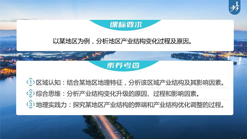 新人教版高考地理一轮复习课件  第3部分 第3章 课时69 地区产业结构变化04