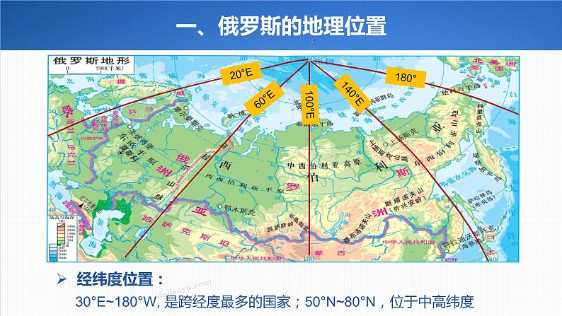 新人教版高考地理一轮复习课件  第5部分 第1章 第2讲  课时89 俄罗斯 澳大利亚06