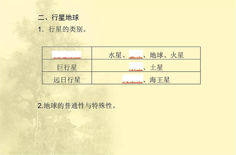 高中地理学业水平合格性考试专题一宇宙中的地球课件第8页