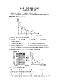 第二章 乡村和城镇空间结构（提升卷）- 2022-2023学年高一地理单元复习（人教版2019必修第二册）