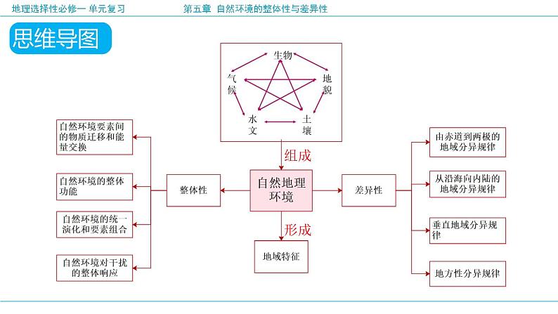 第五章 自然环境的整体性与差异性（复习课件）- 2022-2023学年高二地理单元复习（人教版2019选择性必修1）第6页