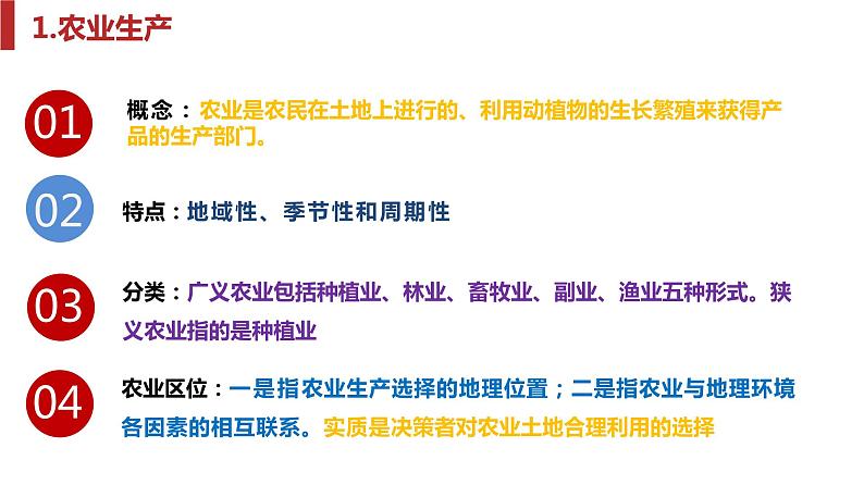 第三章 产业区位因素（单元复习课件）-2022-2023学年高一地理下学期期中期末考点大串讲（人教版2019必修第二册）06