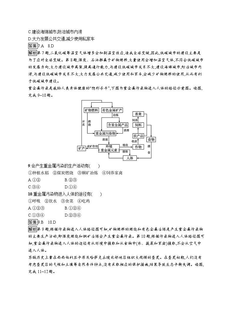 第五章　第一节　人类面临的主要环境问题03