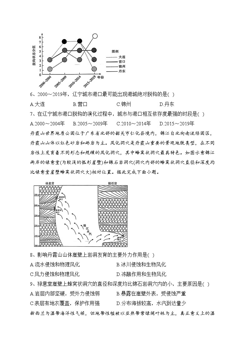 广东省湛江市2023届高三下学期二模地理试卷（含答案）03