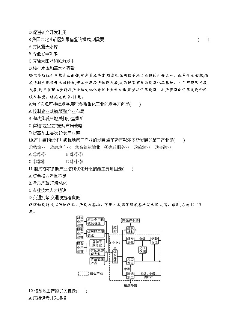 第二章　区域发展 第二章测评03